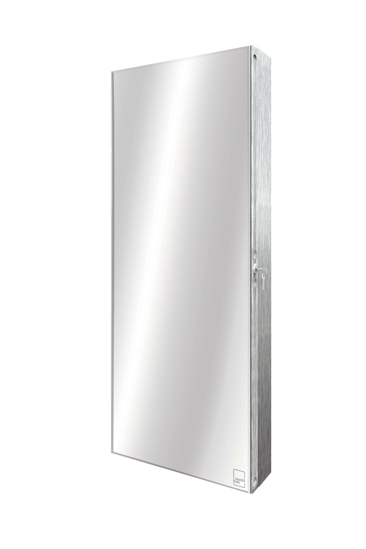 Vanitibox Jewelry Armoire - Brushed Finish