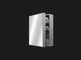 Vanitibox Family Bathroom Mirror Cabinet - Mirror Finish