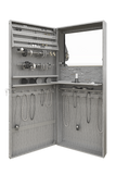Vanitibox Jewelry Armoire - Brushed Finish