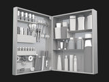 Vanitibox Women's Bathroom Mirror Cabinet - Mirror Finish