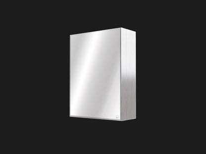 Vanitibox Family Bathroom Mirror Cabinet - Brushed Finish