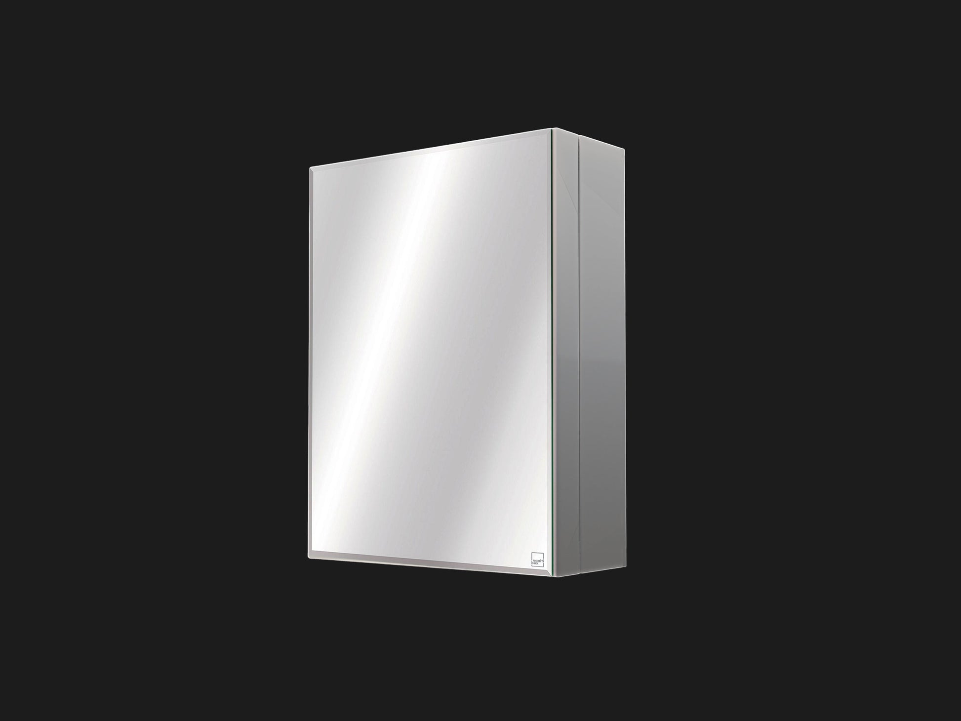 Vanitibox Family Bathroom Mirror Cabinet - Mirror Finish