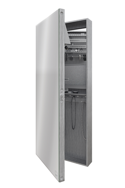 Vanitibox Jewelry Armoire - Brushed Finish